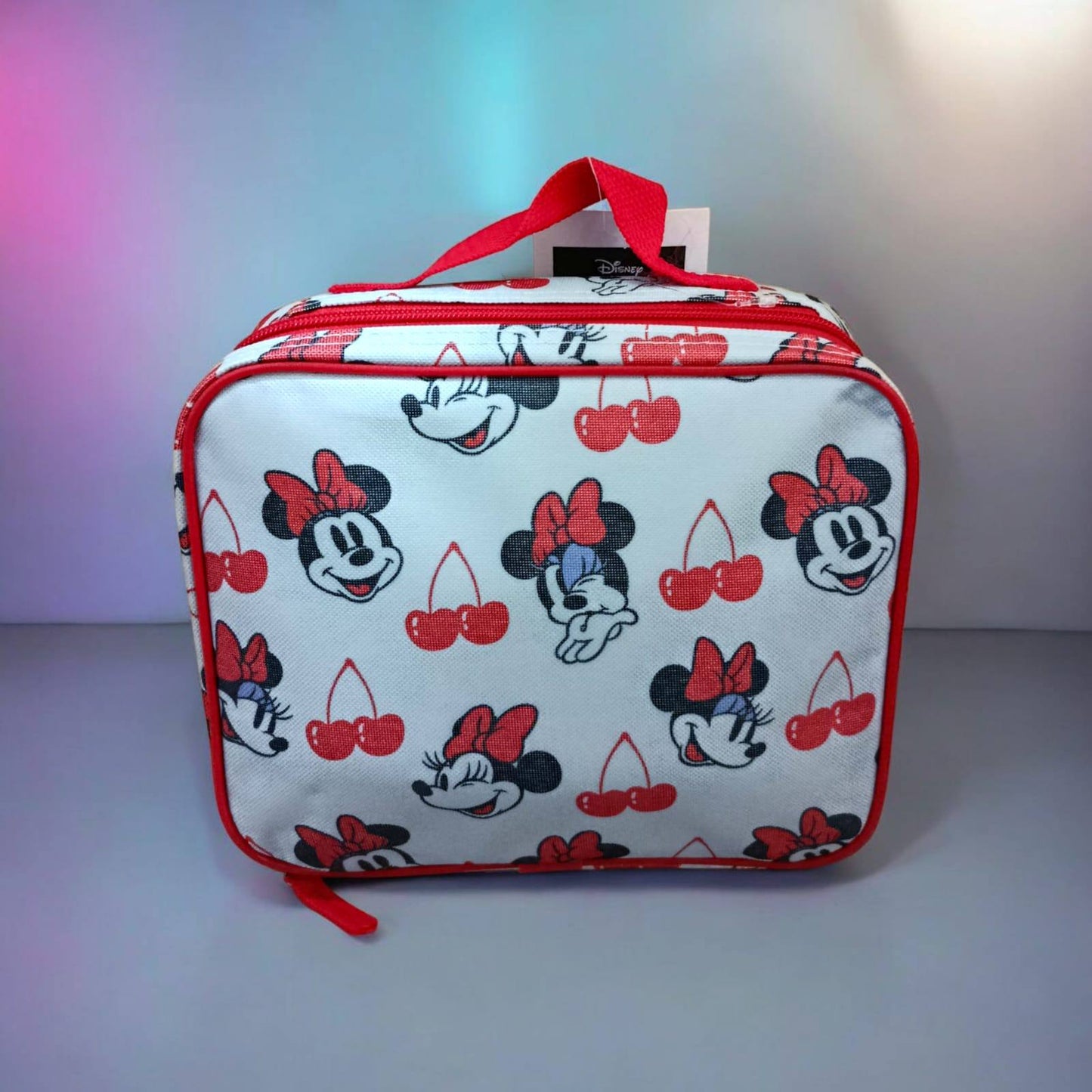 Mouse Cherries Grey Lunch Box