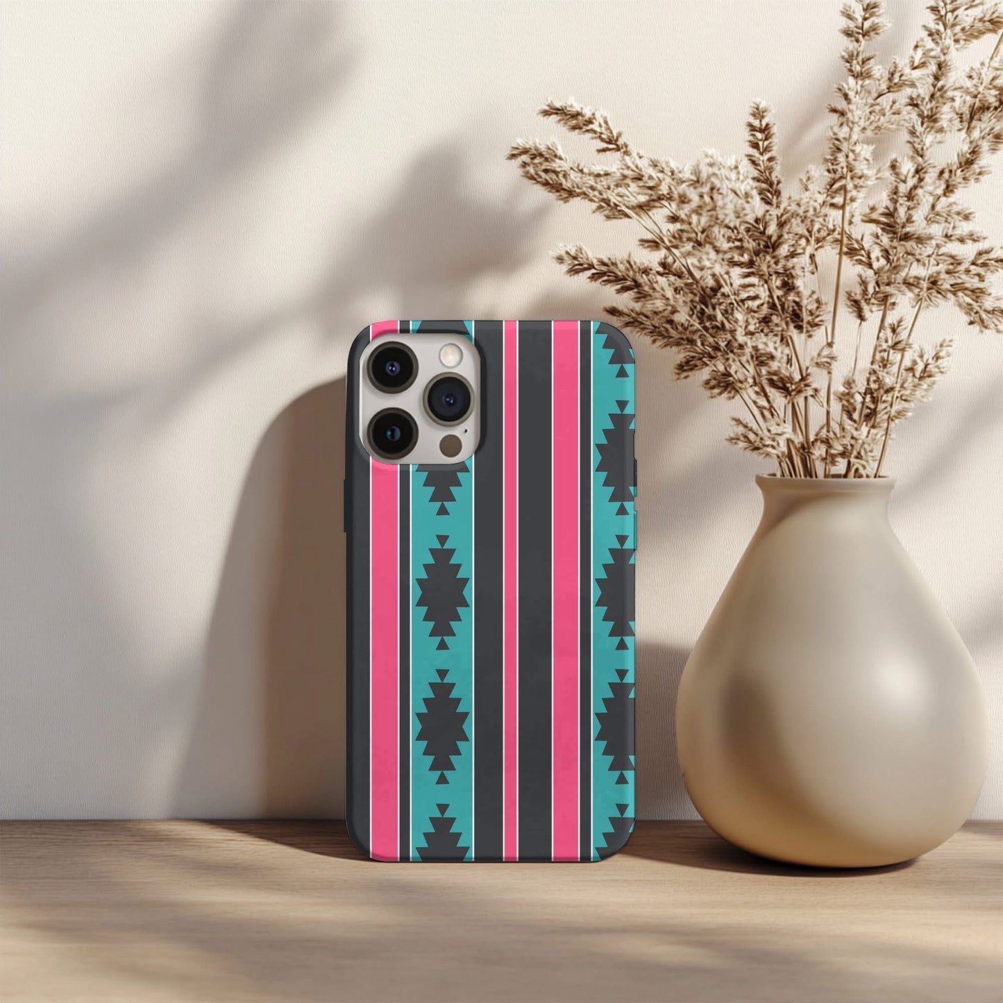 90s Retro Aztec iPhone Case