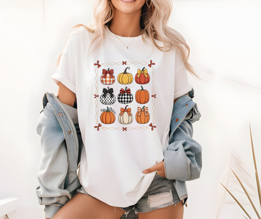 Multi Colored Pumpkins Fall TShirt