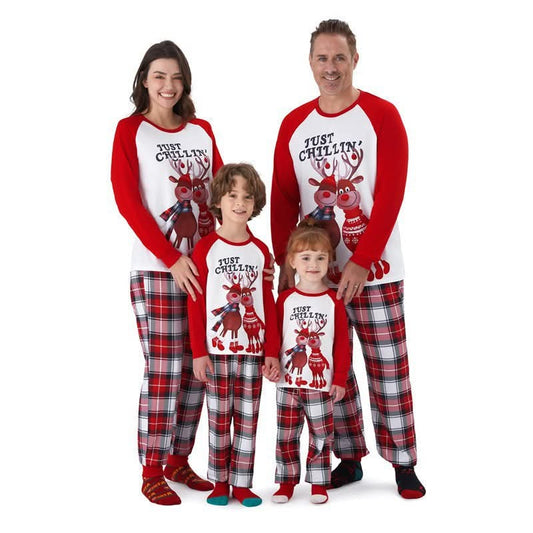 Just Chillin Reindeer Jammies