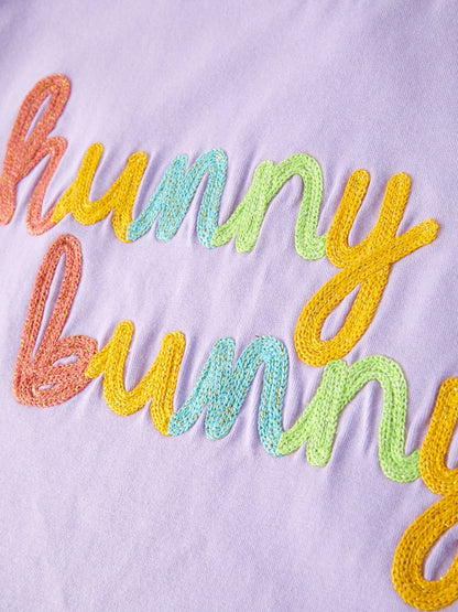 Hunny Bunny Purple Top W/ Bunny Flares