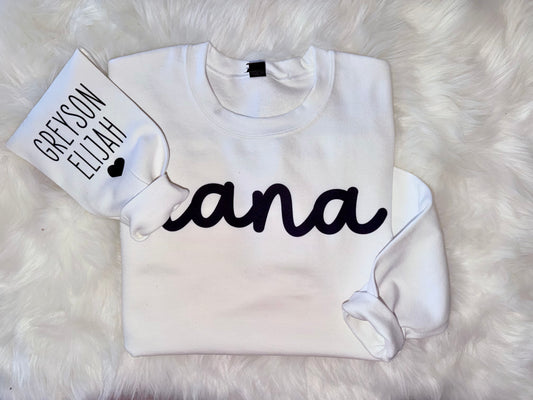 Nana (OR OTHER NAME) Crewneck