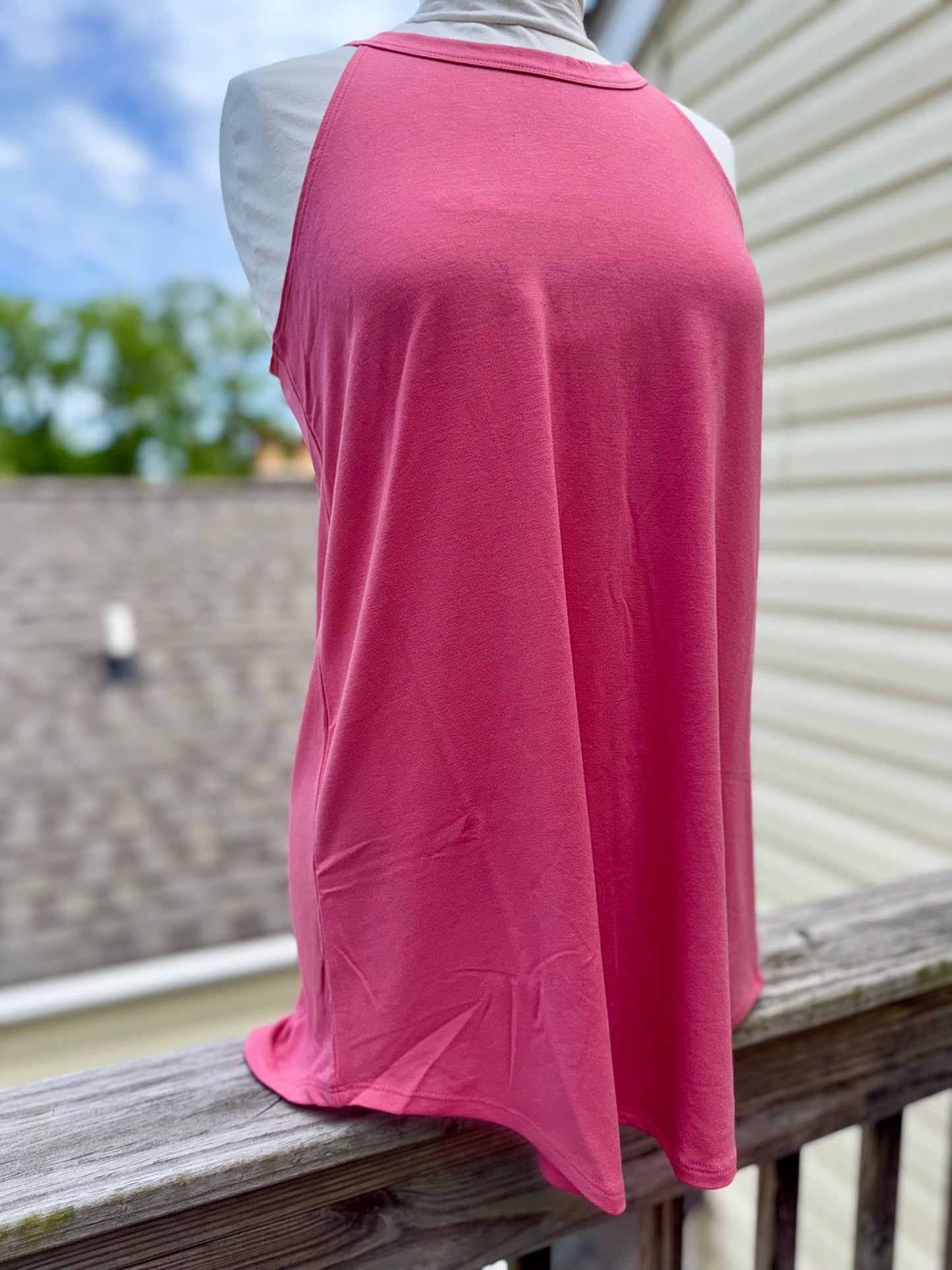 Desert Rose Halter Tank Top