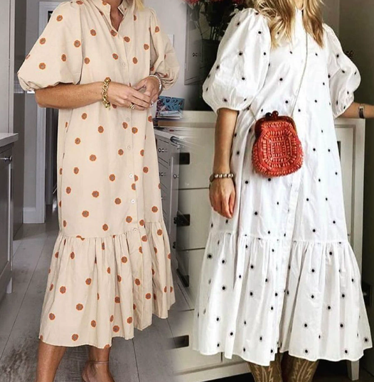 Ruffle Bottom Day Out Dress