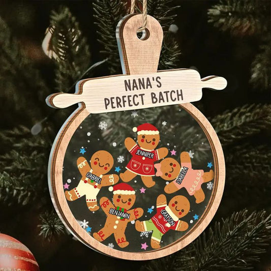 (NAME) Perfect Batch Christmas Ornament