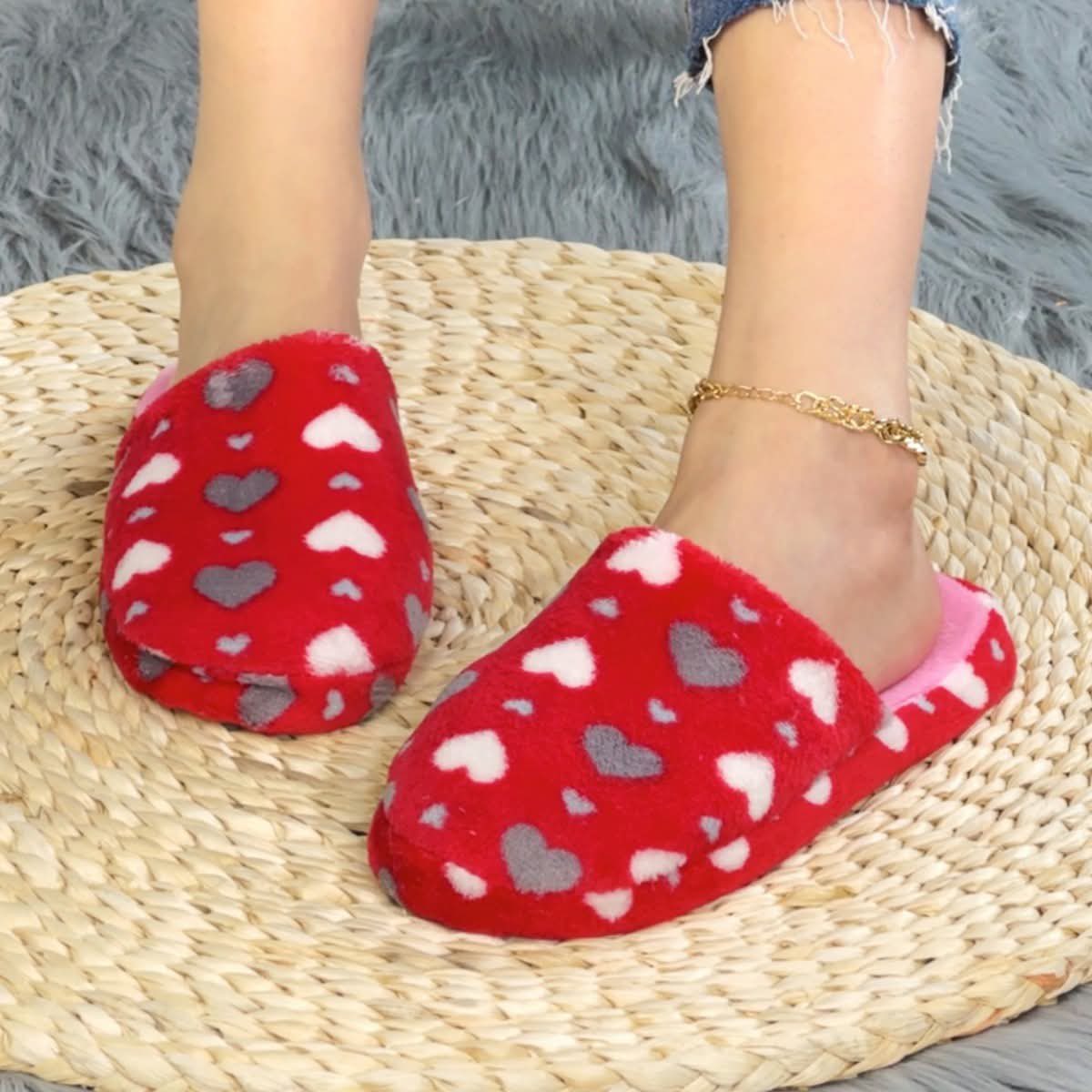 Hearts + Stars Cozy Slippies
