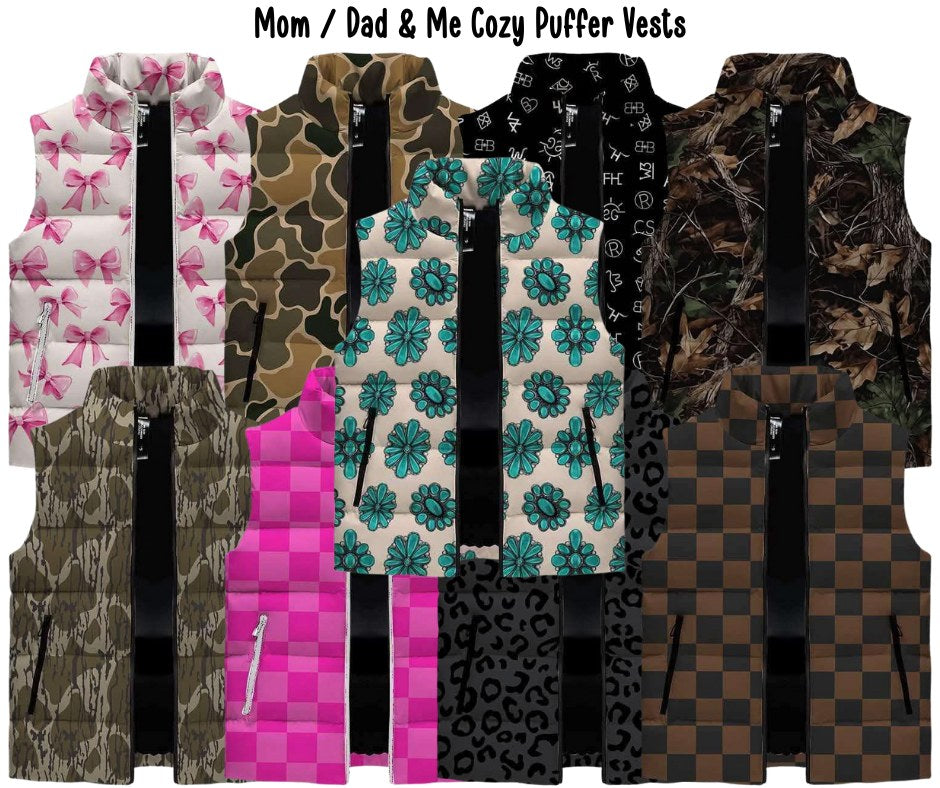 Mom / Dad & Me Cozy Puffer Vest