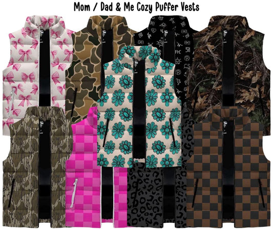 Mom / Dad & Me Cozy Puffer Vest
