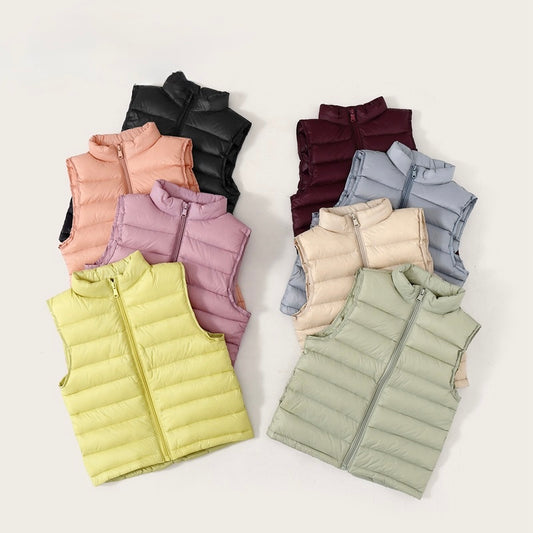 Pastels Chldren's Puffer Vest