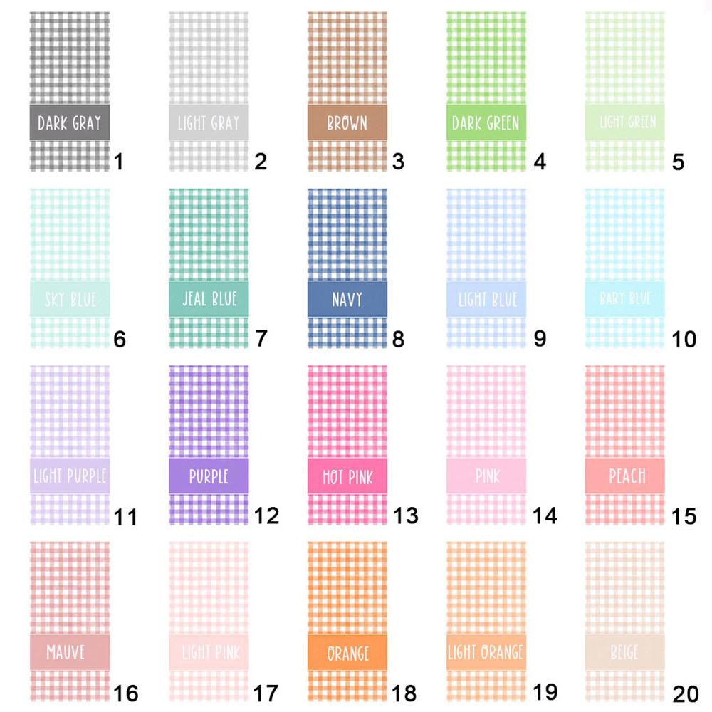 Gingham Name XL Beach Towel