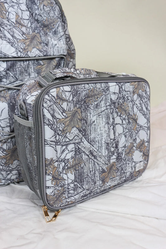 Oversized Large Simply Southern Camo Lunch Box