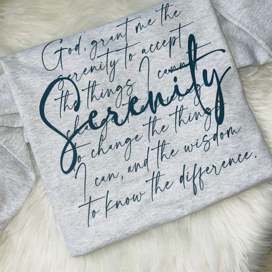 Serenity Prayer Crewneck