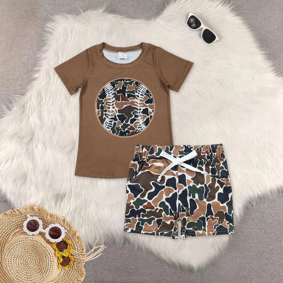 Duck Camo Baseball W/ Duck Camo Shorts