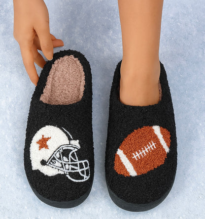 Baseball & Football Cozy Slippers