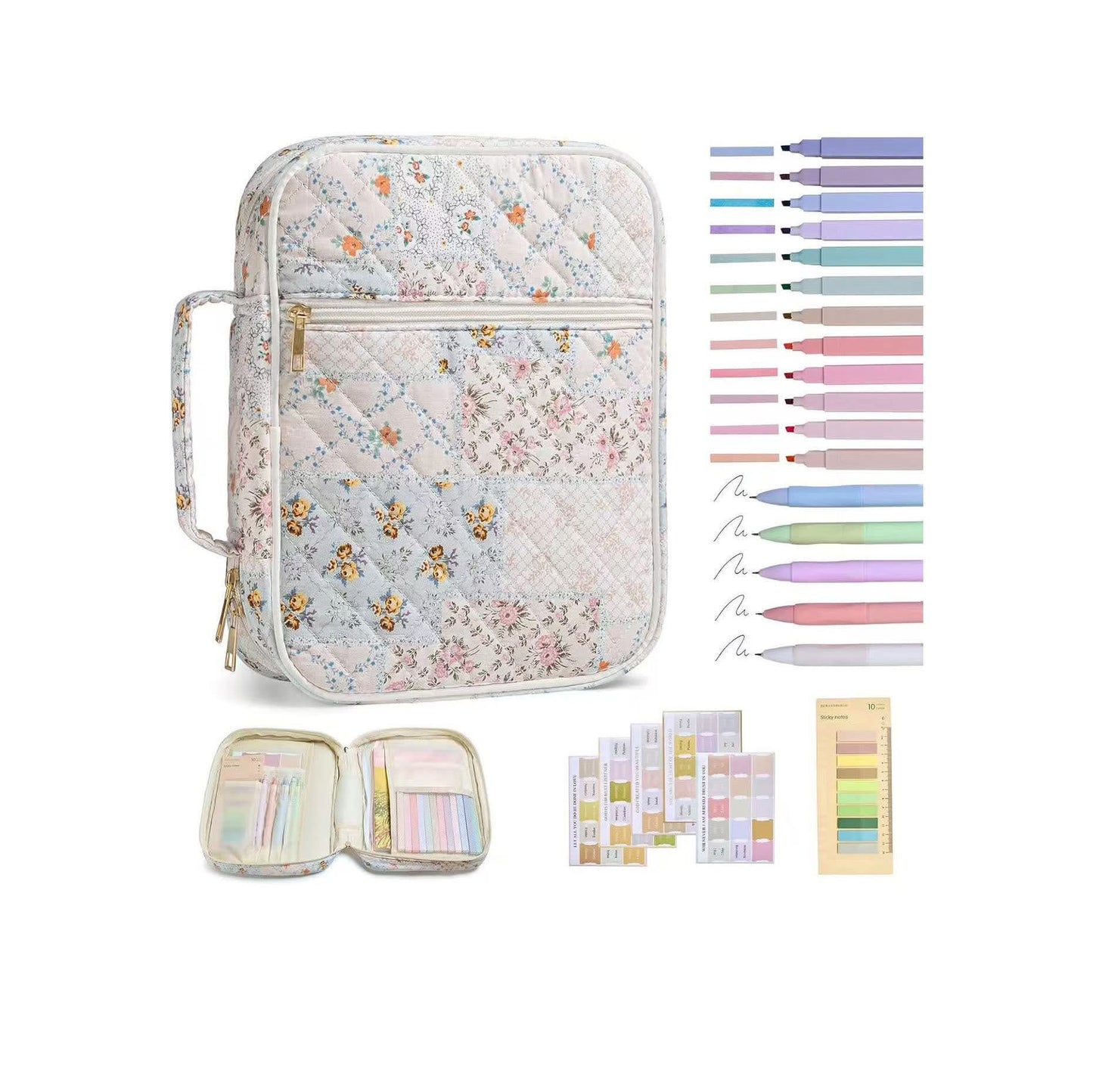 Floral Bible Cover & Accessories