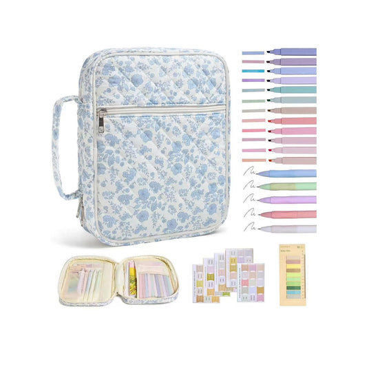 Floral Bible Cover & Accessories