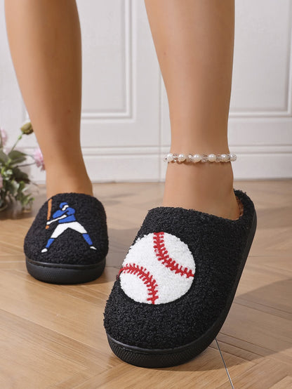 Baseball & Football Cozy Slippers