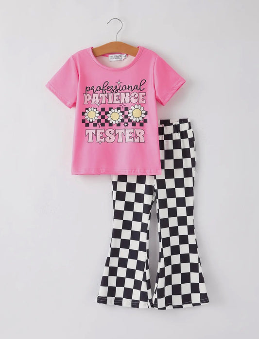 *SALE* Professional Patience Tester Flower Top W/ Checkered Bells