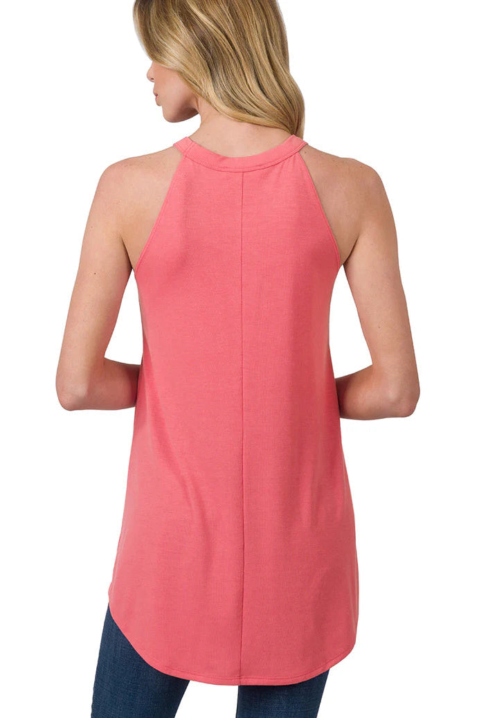 Desert Rose Halter Tank Top