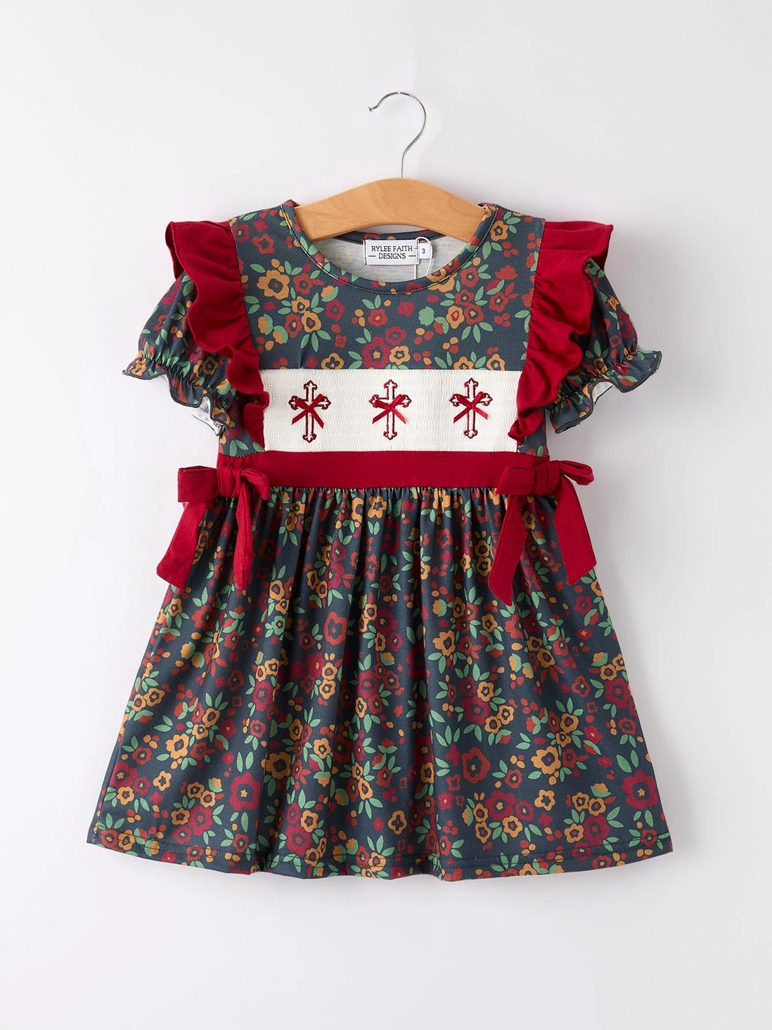 Floral Smock 3 Cross Dress